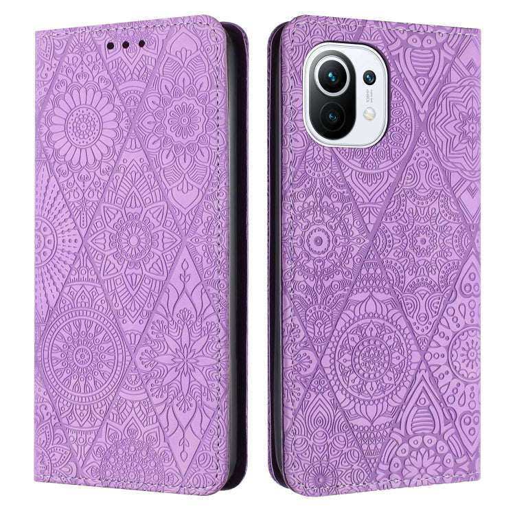 Ethnic Embossed Adsorption Leather Phone Case, For Xiaomi Poco M4 Pro 5G, For Xiaomi Poco X3 NFC,...