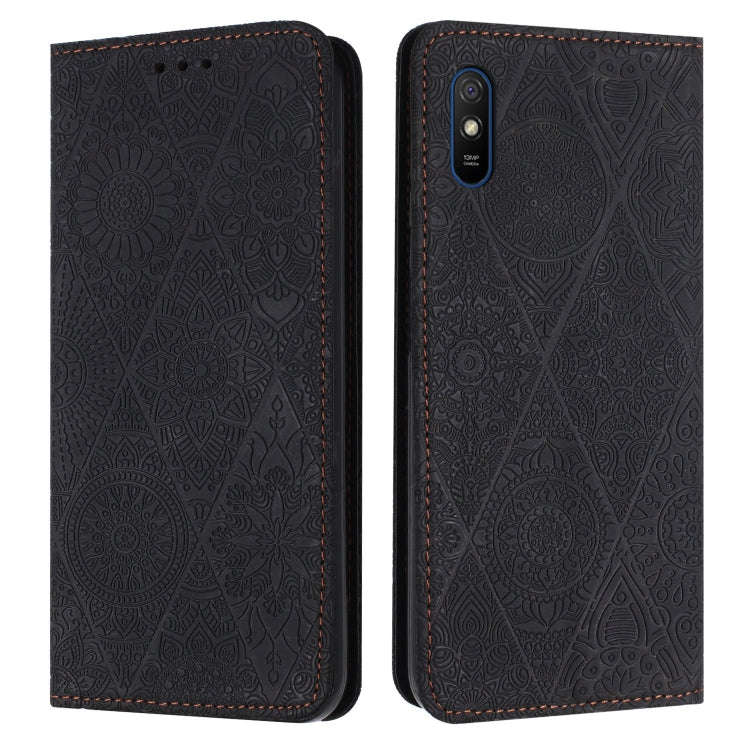 Ethnic Embossed Adsorption Leather Phone Case, For Xiaomi Poco M4 Pro 5G, For Xiaomi Poco X3 NFC,...