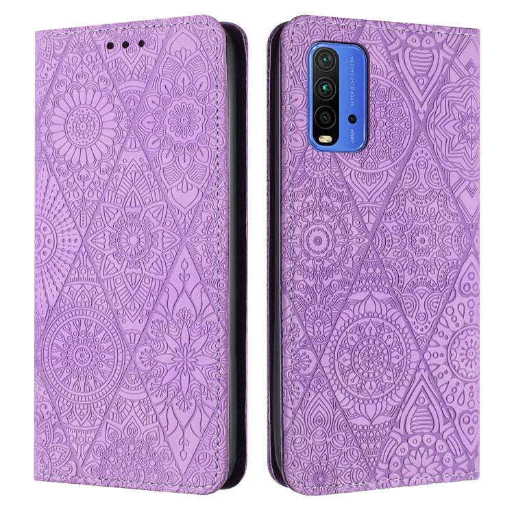 Ethnic Embossed Adsorption Leather Phone Case, For Xiaomi Poco M4 Pro 5G, For Xiaomi Poco X3 NFC,...