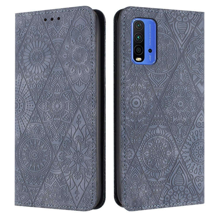 Ethnic Embossed Adsorption Leather Phone Case, For Xiaomi Poco M4 Pro 5G, For Xiaomi Poco X3 NFC,...