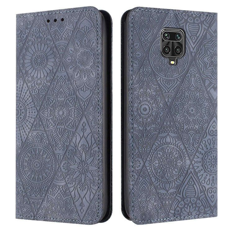 Ethnic Embossed Adsorption Leather Phone Case, For Redmi Note 9 Pro, For Redmi Note 8T, For Redmi...
