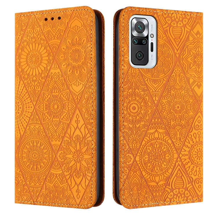Ethnic Embossed Adsorption Leather Phone Case, For Xiaomi Poco M4 Pro 5G, For Xiaomi Poco X3 NFC,...