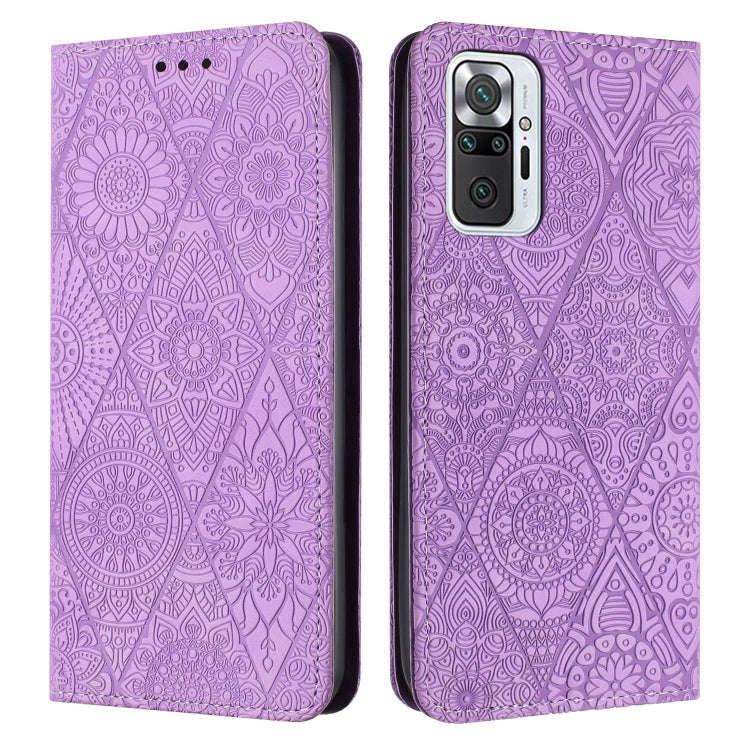Ethnic Embossed Adsorption Leather Phone Case, For Xiaomi Poco M4 Pro 5G, For Xiaomi Poco X3 NFC,...