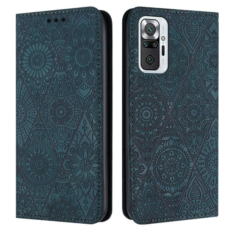 Ethnic Embossed Adsorption Leather Phone Case, For Xiaomi Poco M4 Pro 5G, For Xiaomi Poco X3 NFC,...
