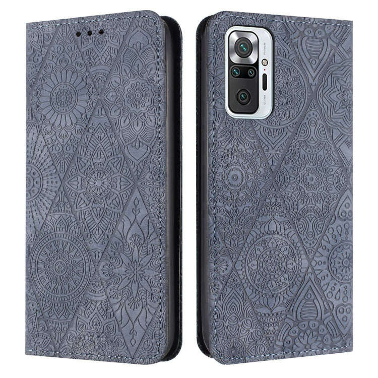 Ethnic Embossed Adsorption Leather Phone Case, For Xiaomi Poco M4 Pro 5G, For Xiaomi Poco X3 NFC,...