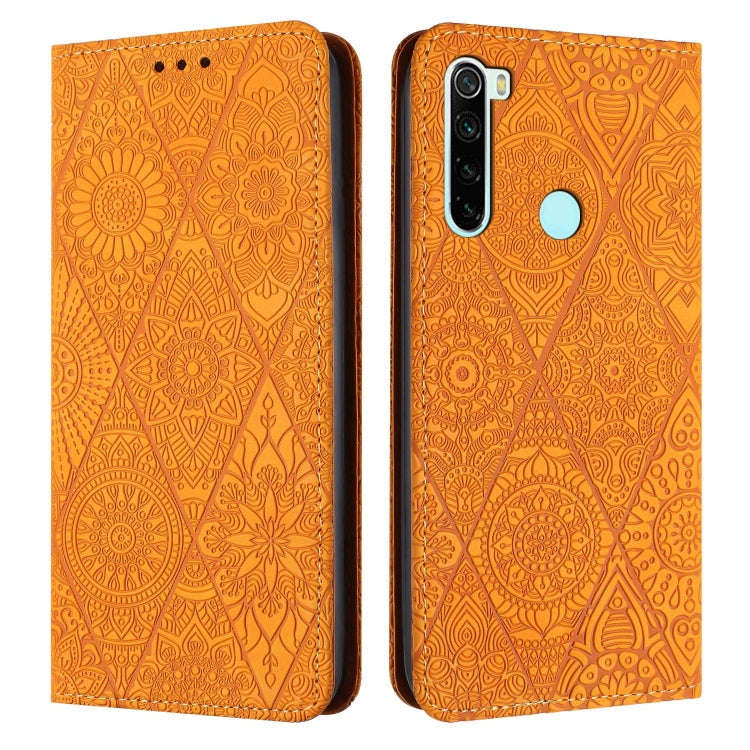 Ethnic Embossed Adsorption Leather Phone Case, For Redmi Note 9 Pro, For Redmi Note 8T, For Redmi...