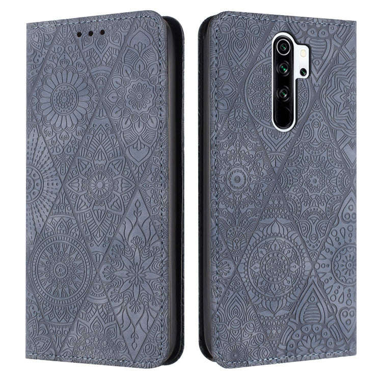 Ethnic Embossed Adsorption Leather Phone Case, For Redmi Note 9 Pro, For Redmi Note 8T, For Redmi...
