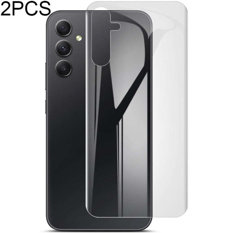 2pcs imak Curved Hydrogel Film Pnone Back Protector, For Samsung Galaxy A34 5G, For Samsung Galax...