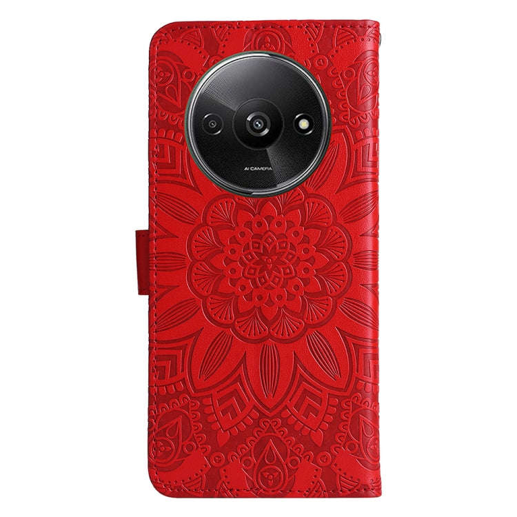 Embossed Sunflower Leather Phone Case, For Xiaomi Redmi A3, For Xiaomi Redmi Note13 Pro 4G Global...