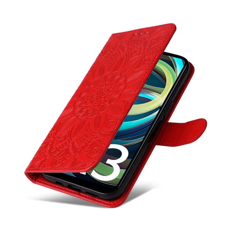 Embossed Sunflower Leather Phone Case, For Xiaomi Redmi A3, For Xiaomi Redmi Note13 Pro 4G Global...