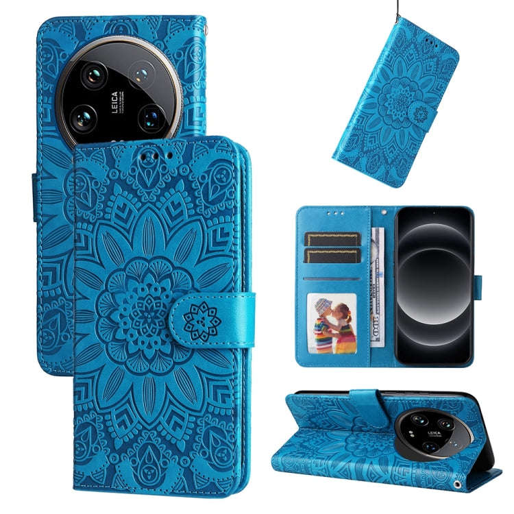Embossed Sunflower Leather Phone Case, For Xiaomi Redmi A3, For Xiaomi Redmi Note13 Pro 4G Global...
