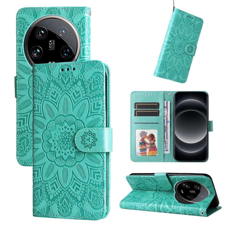 Embossed Sunflower Leather Phone Case, For Xiaomi Redmi A3, For Xiaomi Redmi Note13 Pro 4G Global...