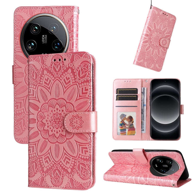 Embossed Sunflower Leather Phone Case, For Xiaomi Redmi A3, For Xiaomi Redmi Note13 Pro 4G Global...