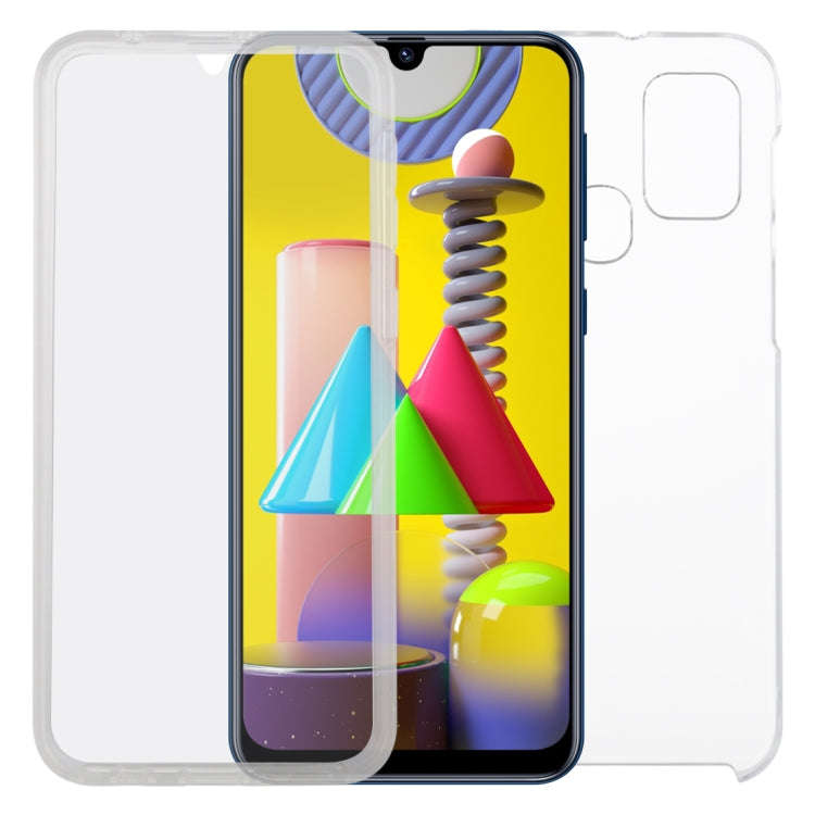 PC+TPU Ultra-Thin Double-Sided All-Inclusive Transparent Mobile Phone Case, For Samsung Galaxy A1...