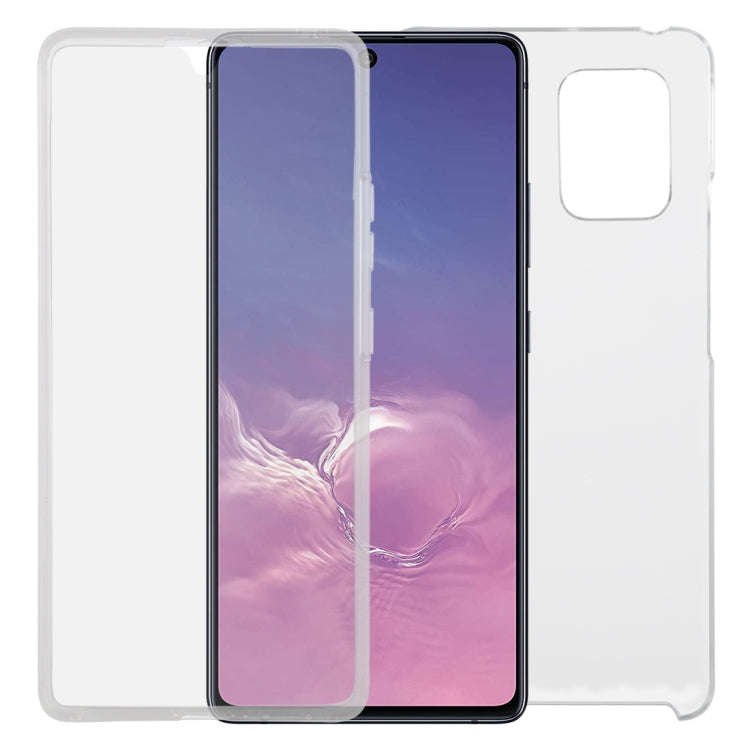 PC+TPU Ultra-Thin Double-Sided All-Inclusive Transparent Mobile Phone Case, For Samsung Galaxy A1...