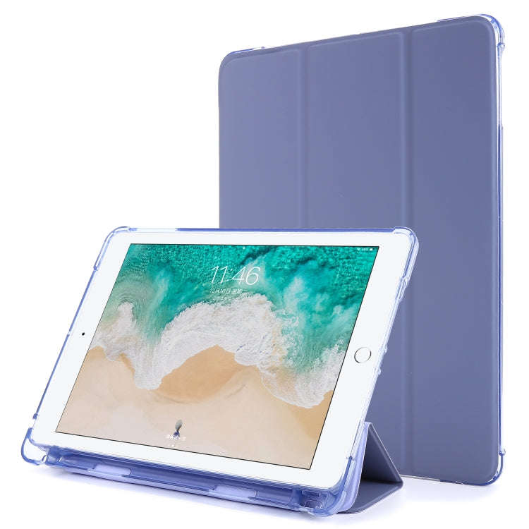 Airbag Horizontal Flip Leather Case with Three-fold Holder & Pen Holder, For iPad 9.7 (2018) & (2...