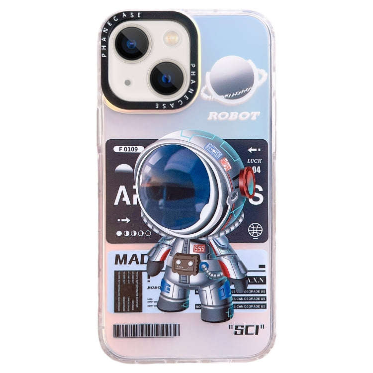 Mechanical Astronaut Pattern TPU Phone Case, For iPhone 14 Plus, For iPhone 14, For iPhone 14 Pro...