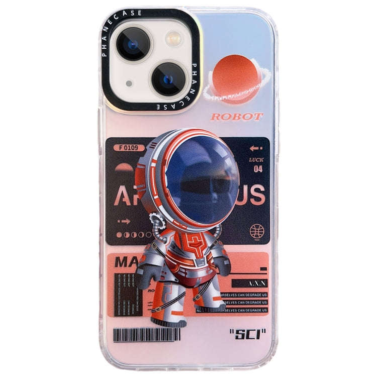 Mechanical Astronaut Pattern TPU Phone Case, For iPhone 14 Plus, For iPhone 14, For iPhone 14 Pro...
