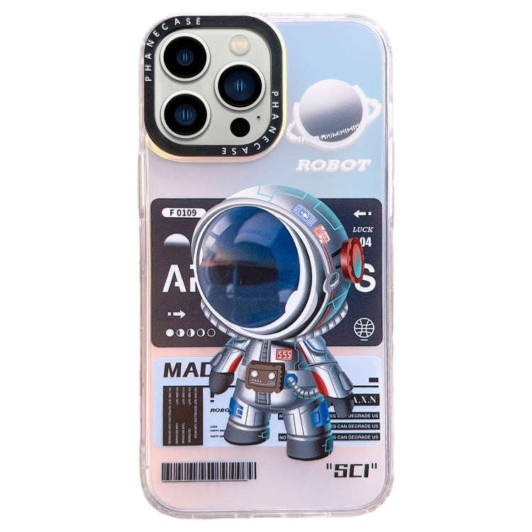 Mechanical Astronaut Pattern TPU Phone Case, For iPhone 14 Plus, For iPhone 14, For iPhone 14 Pro...