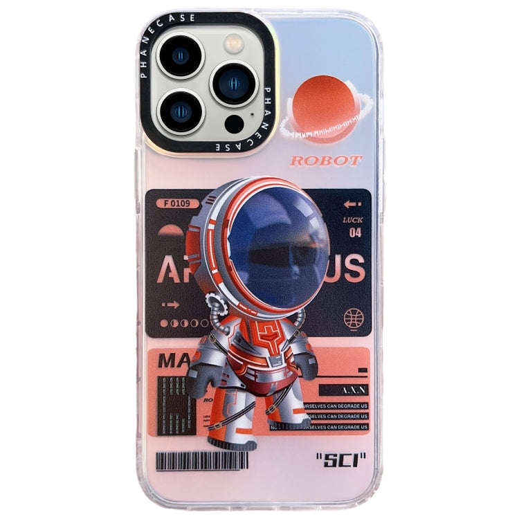 Mechanical Astronaut Pattern TPU Phone Case, For iPhone 14 Plus, For iPhone 14, For iPhone 14 Pro...
