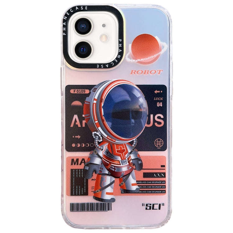 Mechanical Astronaut Pattern TPU Phone Case, For iPhone 14 Plus, For iPhone 14, For iPhone 14 Pro...