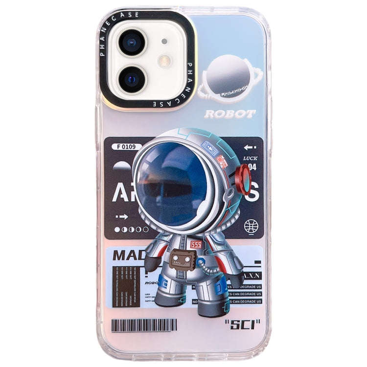 Mechanical Astronaut Pattern TPU Phone Case, For iPhone 14 Plus, For iPhone 14, For iPhone 14 Pro...