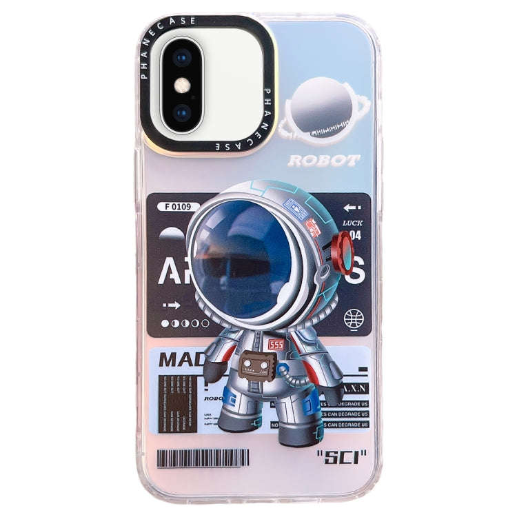 Mechanical Astronaut Pattern TPU Phone Case, For iPhone 14 Plus, For iPhone 14, For iPhone 14 Pro...