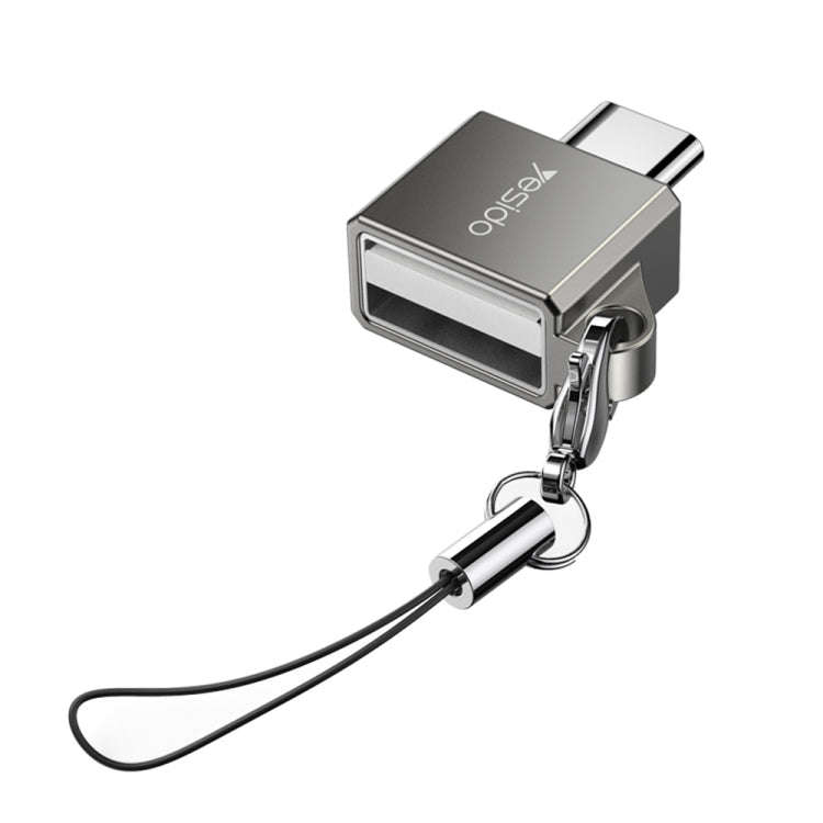 Yesido GS08 Type-C to USB 3.0 OTG Mini Connector Adapter with Keychain