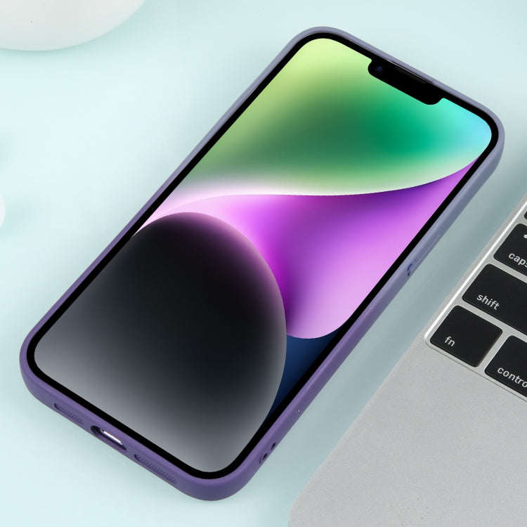 Gradient Starry Silicone Phone Case with Lens Film, For iPhone 14 Plus, For iPhone 15 Pro Max, Fo...