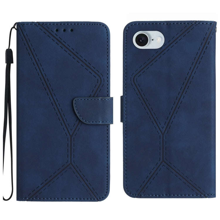 Stitching Embossed Leather Phone Case, For iPhone 17e / 16e, For iPhone 17 Pro Max, For iPhone 17...