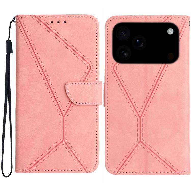 Stitching Embossed Leather Phone Case, For iPhone 17e / 16e, For iPhone 17 Pro Max, For iPhone 17...