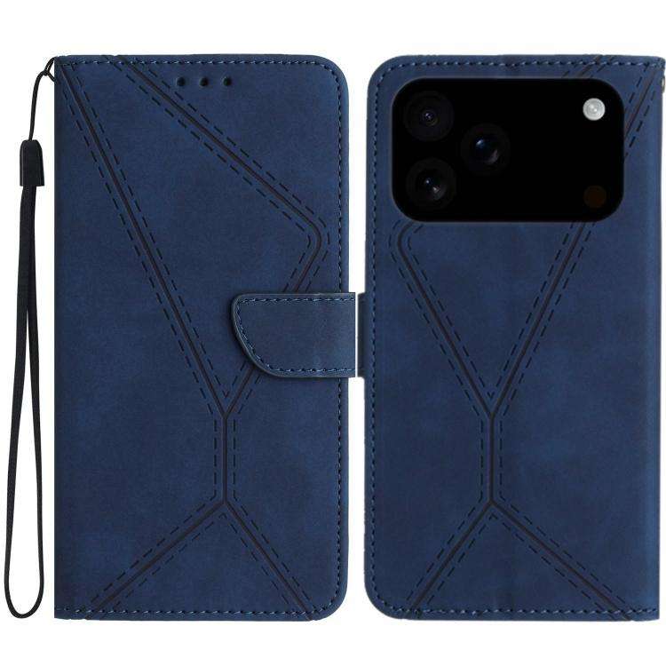 Stitching Embossed Leather Phone Case, For iPhone 17e / 16e, For iPhone 17 Pro Max, For iPhone 17...