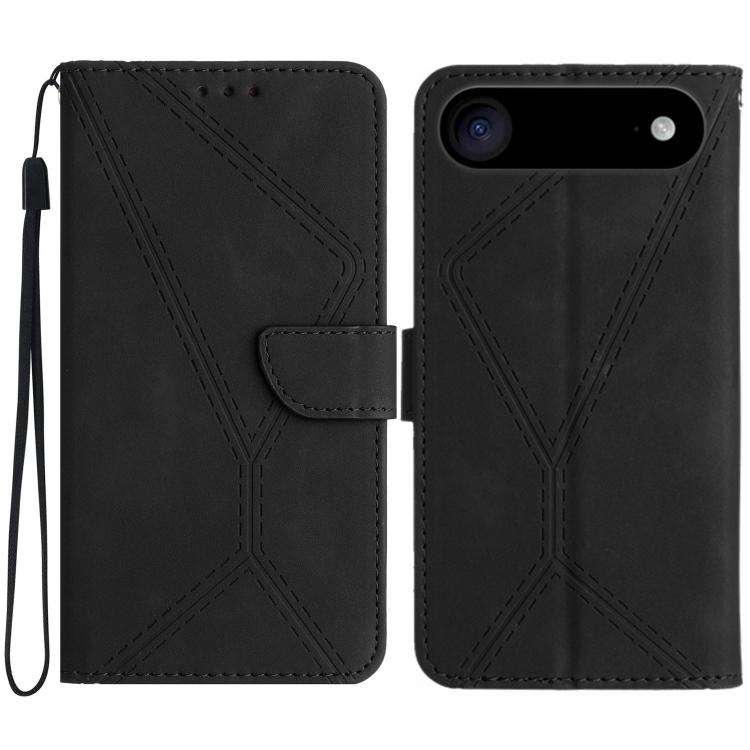 Stitching Embossed Leather Phone Case, For iPhone 17e / 16e, For iPhone 17 Pro Max, For iPhone 17...
