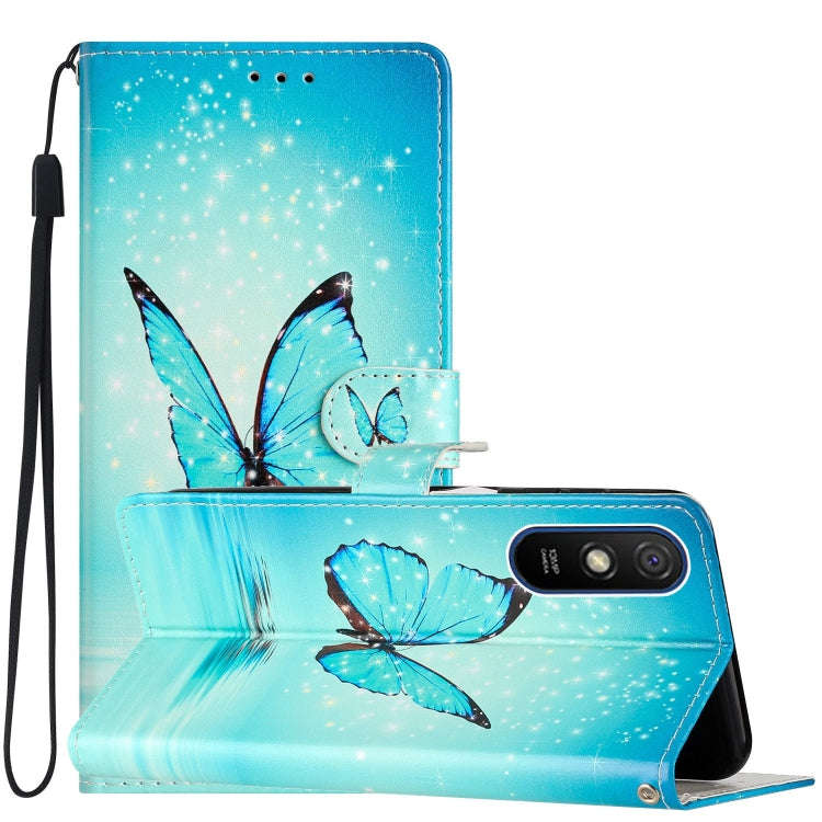 Colored Drawing Leather Phone Case, For Xiaomi Redmi Note 10 4G, For Xiaomi Redmi 9A, For Xiaomi ...