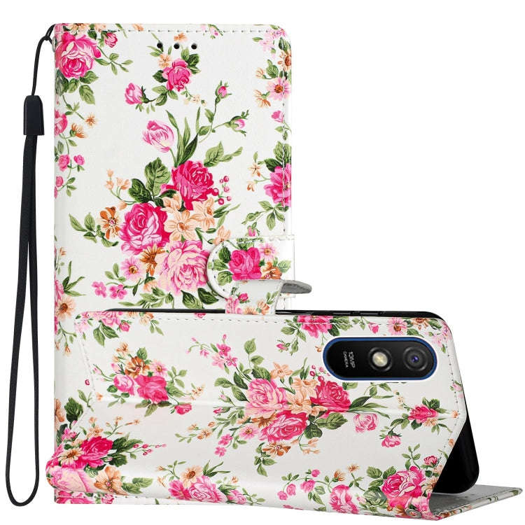 Colored Drawing Leather Phone Case, For Xiaomi Redmi Note 10 4G, For Xiaomi Redmi 9A, For Xiaomi ...