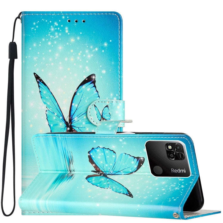 Colored Drawing Leather Phone Case, For Xiaomi Redmi Note 10 4G, For Xiaomi Redmi 9A, For Xiaomi ...
