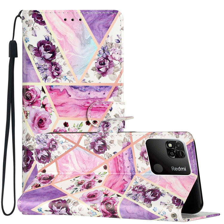 Colored Drawing Leather Phone Case, For Xiaomi Redmi Note 10 4G, For Xiaomi Redmi 9A, For Xiaomi ...