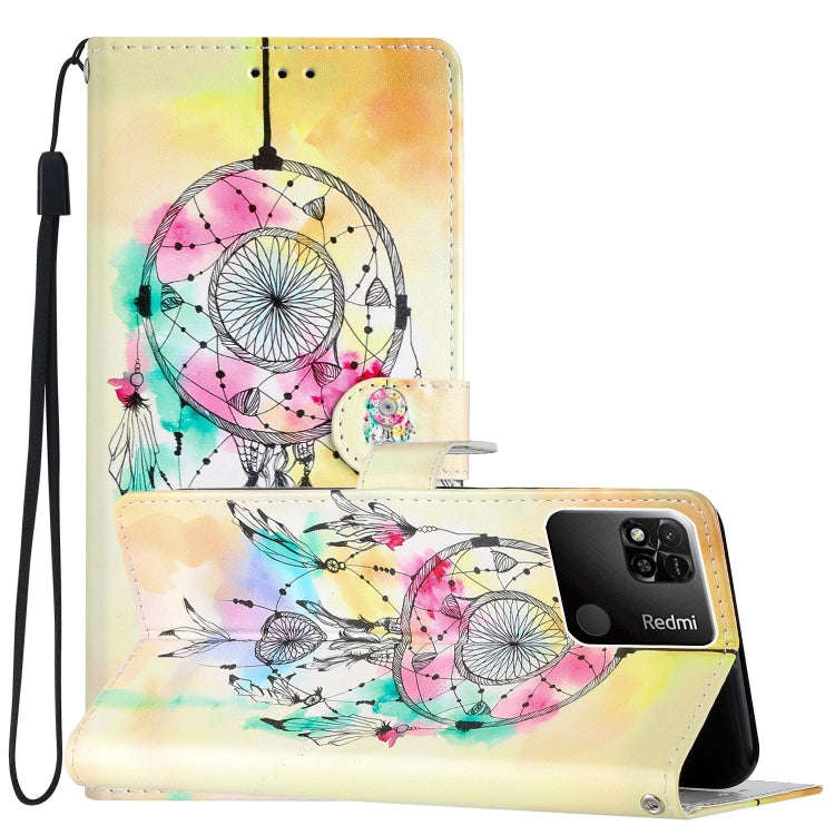 Colored Drawing Leather Phone Case, For Xiaomi Redmi Note 10 4G, For Xiaomi Redmi 9A, For Xiaomi ...