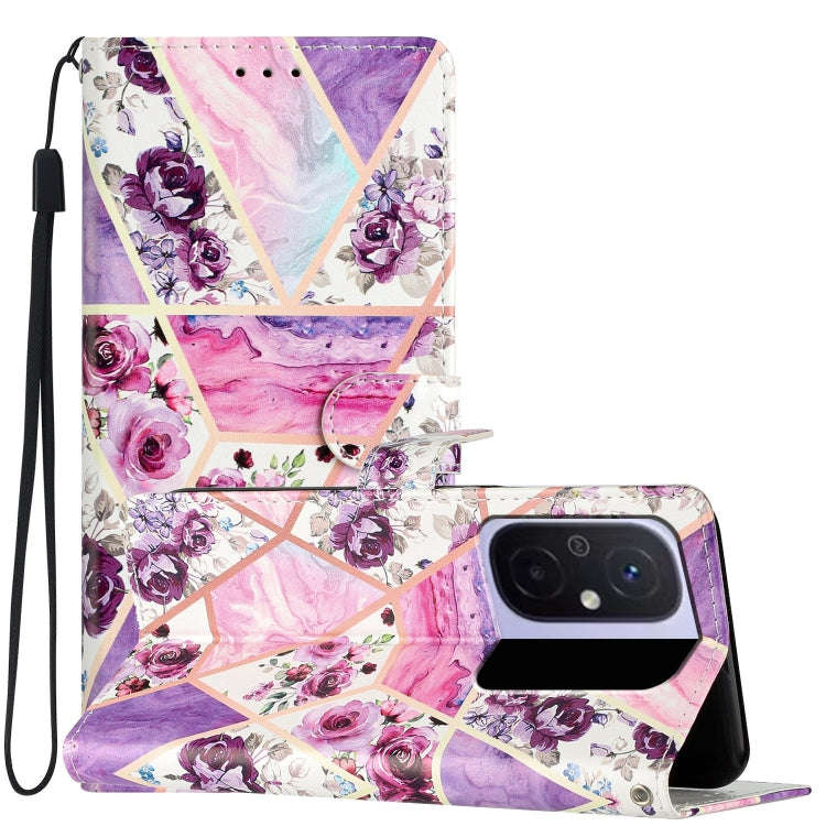Colored Drawing Leather Phone Case, For Xiaomi Redmi 13C, For Xiaomi Redmi 12C, For Xiaomi Redmi ...