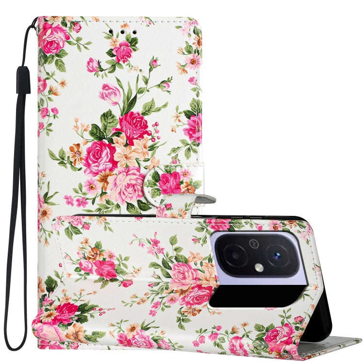 Colored Drawing Leather Phone Case, For Xiaomi Redmi 13C, For Xiaomi Redmi 12C, For Xiaomi Redmi ...
