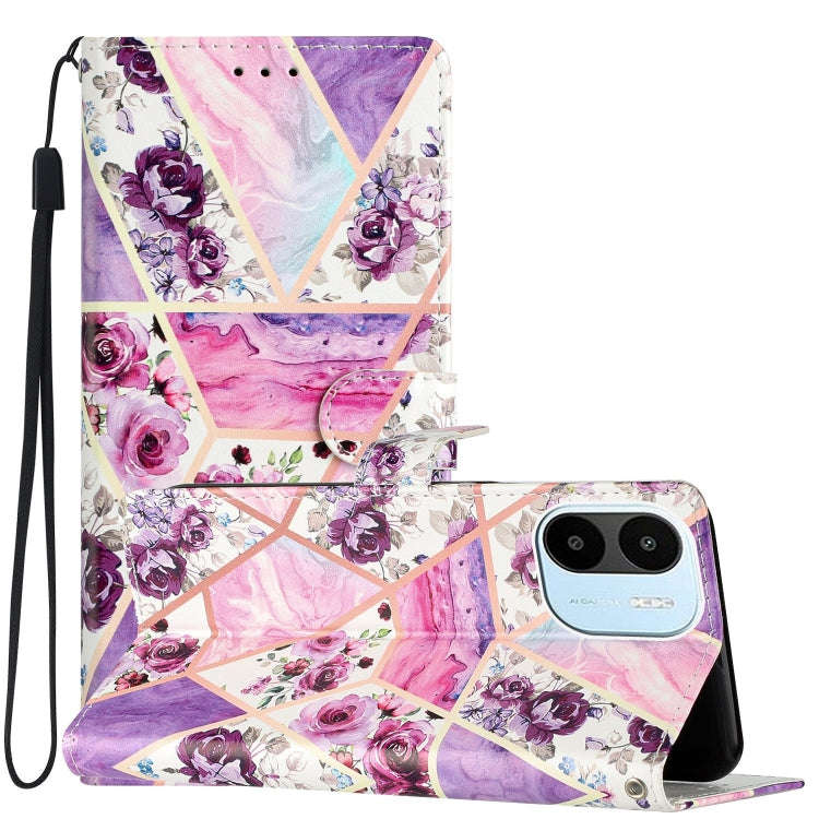 Colored Drawing Leather Phone Case, For Xiaomi Redmi  A1, For Xiaomi Redmi 10A, For Xiaomi Redmi ...