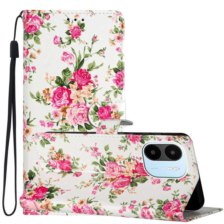Colored Drawing Leather Phone Case, For Xiaomi Redmi  A1, For Xiaomi Redmi 10A, For Xiaomi Redmi ...