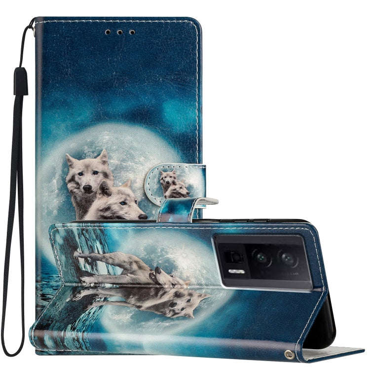 Colored Drawing Leather Phone Case, For Xiaomi Redmi 13C, For Xiaomi Redmi 12C, For Xiaomi Redmi ...