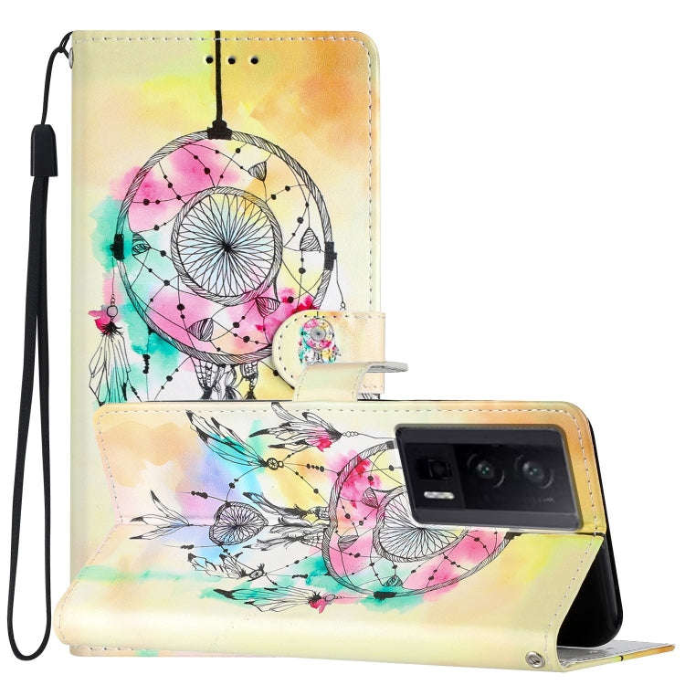 Colored Drawing Leather Phone Case, For Xiaomi Redmi 13C, For Xiaomi Redmi 12C, For Xiaomi Redmi ...