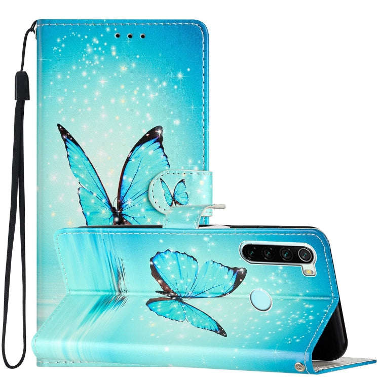 Colored Drawing Leather Phone Case, For Xiaomi Redmi Note 9 Pro, For Xiaomi Redmi Note 8T