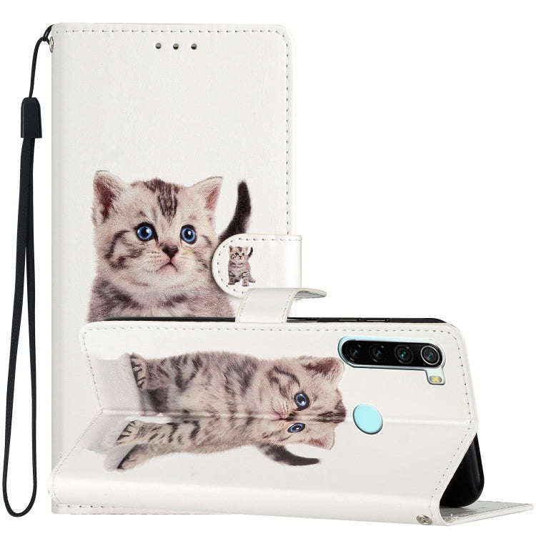 Colored Drawing Leather Phone Case, For Xiaomi Redmi Note 9 Pro, For Xiaomi Redmi Note 8T