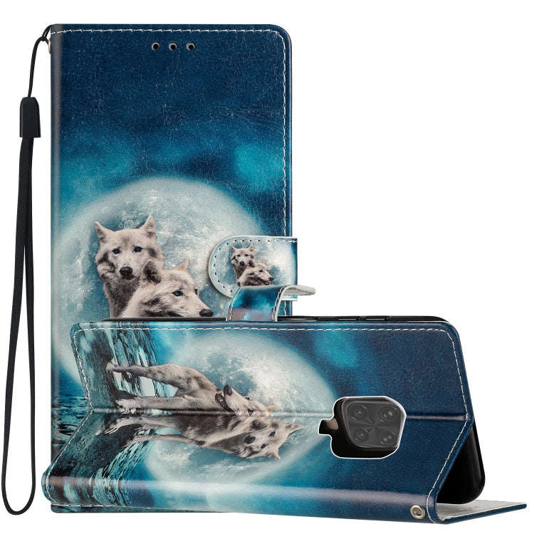 Colored Drawing Leather Phone Case, For Xiaomi Redmi Note 9 Pro, For Xiaomi Redmi Note 8T