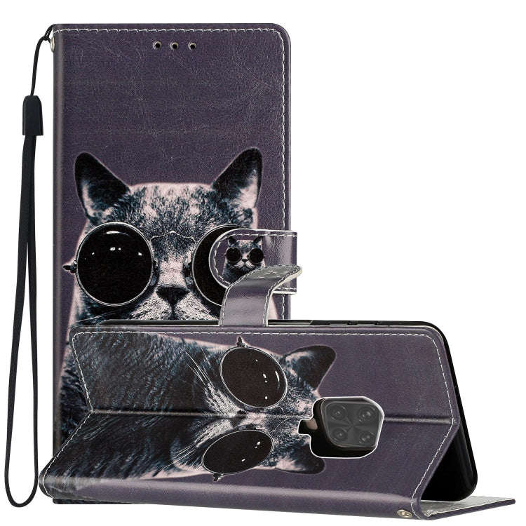 Colored Drawing Leather Phone Case, For Xiaomi Redmi Note 9 Pro, For Xiaomi Redmi Note 8T