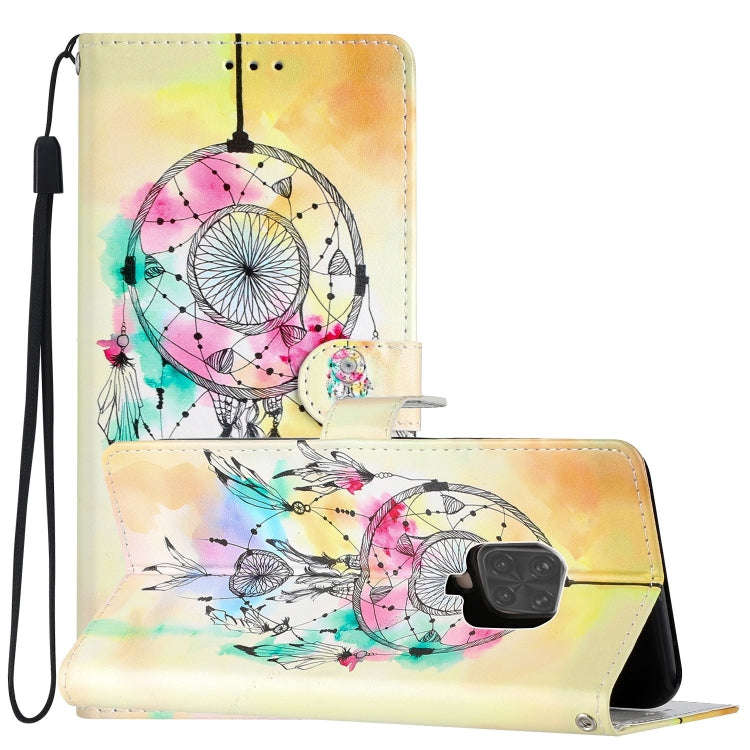 Colored Drawing Leather Phone Case, For Xiaomi Redmi Note 9 Pro, For Xiaomi Redmi Note 8T