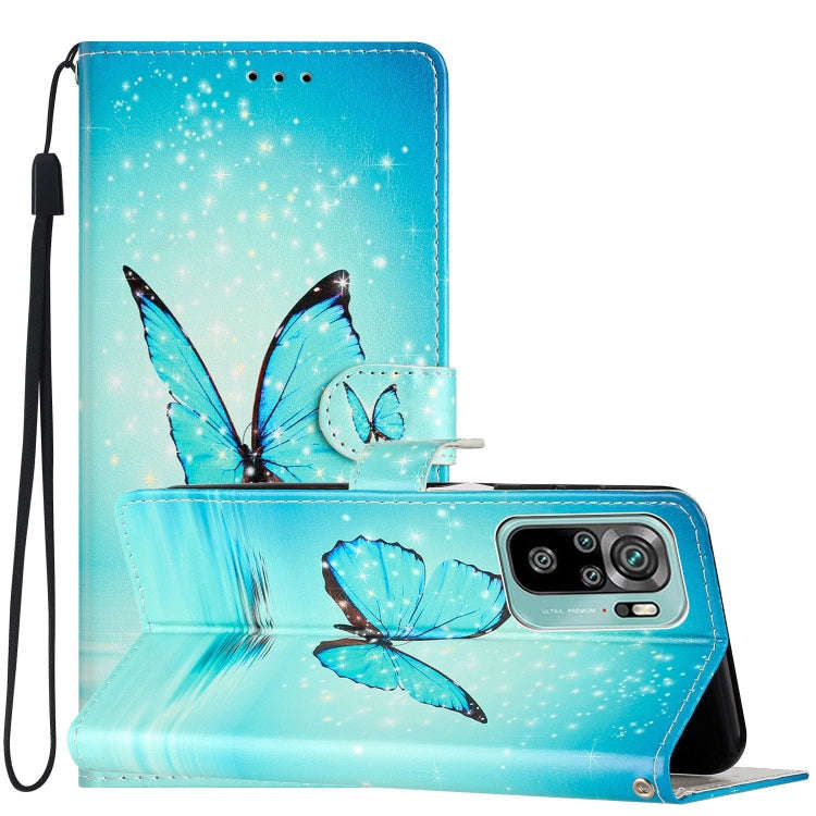 Colored Drawing Leather Phone Case, For Xiaomi Redmi Note 10 4G, For Xiaomi Redmi 9A, For Xiaomi ...